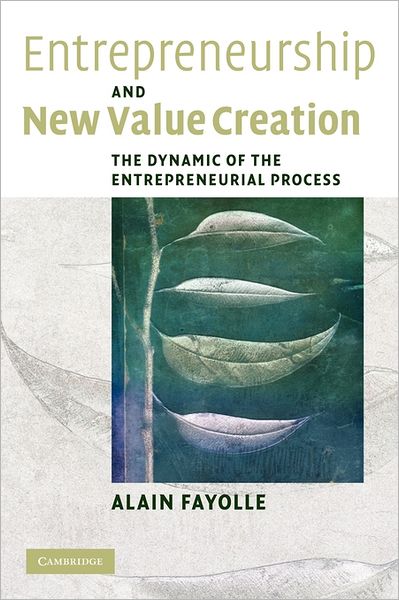 Cover for Alain Fayolle · Entrepreneurship and New Value Creation: The Dynamic of the Entrepreneurial Process (Paperback Book) (2011)