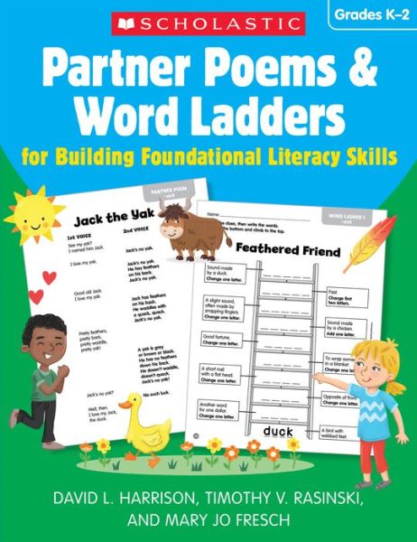 Cover for Timothy V. Rasinski · Partner Poems and Word Ladders for Building Foundational Literacy Skills (Book) (2022)