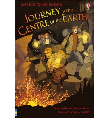 Cover for Courtauld, Sarah (EDFR) · Journey to the Centre of the Earth - Young Reading Series 3 (Hardcover bog) (2013)