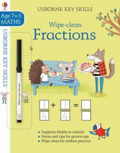 Cover for Holly Bathie · Wipe-clean Fractions 7-8 - Key Skills (Paperback Book) [UK edition] (2017)