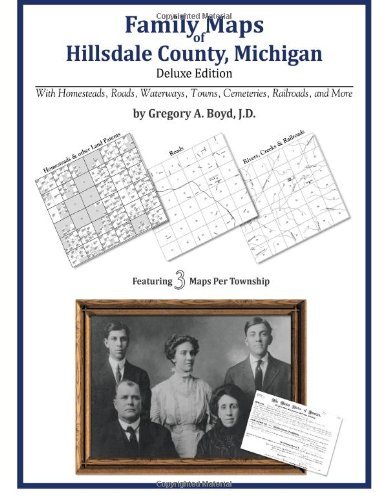 Cover for Gregory A. Boyd J.d. · Family Maps of Hillsdale County, Michigan (Paperback Bog) (2010)