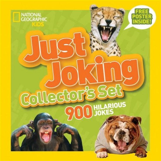 Cover for National Geographic Kids · National Geographic Kids Just Joking Laugh-Out-Loud Collector's Set: 900 Hilarious Jokes (Paperback Bog) (2015)