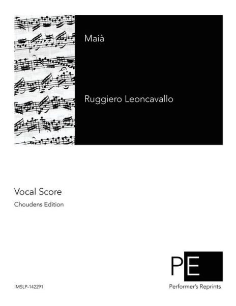 Cover for Ruggiero Leoncavallo · Maia (Pocketbok) (2015)