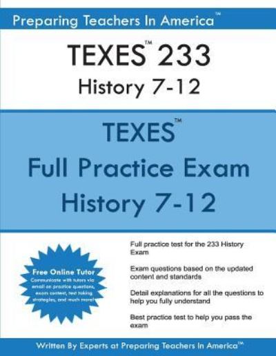 Cover for Preparing Teachers in America · TExES 233 History 7-12 (Paperback Book) (2016)