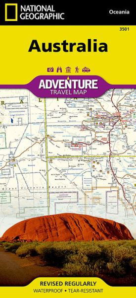 Cover for National Geographic Maps · Australia: Travel Maps International Adventure Map (Kort) (2019)