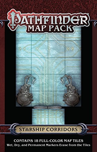 Pathfinder Map Pack: Starship Corridors - Jason A. Engle - Board game - Paizo Publishing, LLC - 9781601256904 - November 4, 2014