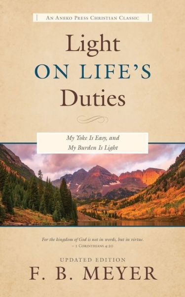Cover for F. B. Meyer · Light on Life's Duties (Paperback Book) (2018)