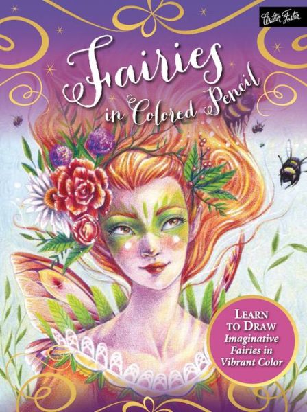 Cover for Fairies in Colored Pencil (Book) (2016)