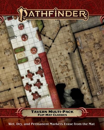 Pathfinder Flip-Mat Classics: Tavern Multi-Pack - Jason Engle - Bordspel - Paizo Publishing, LLC - 9781640783904 - 18 januari 2022