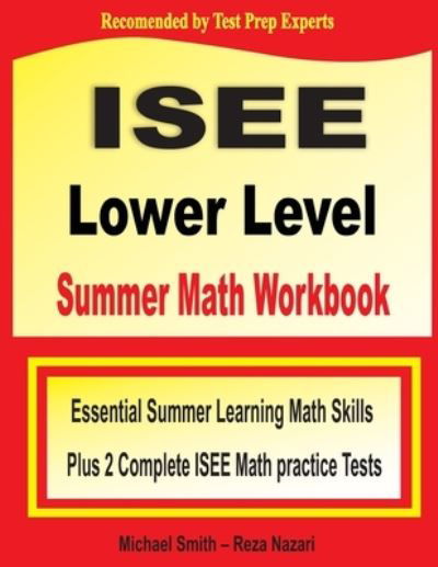 Cover for Smith · ISEE Lower Level Summer Math Workbook (Paperback Book) (2020)