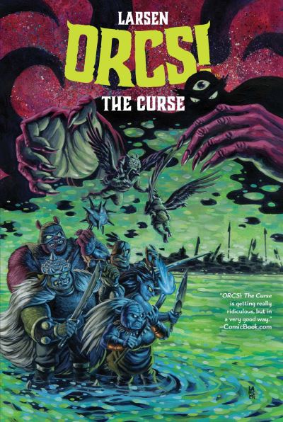 Cover for Christine Larsen · ORCS! The Curse (Paperback Book) (2023)