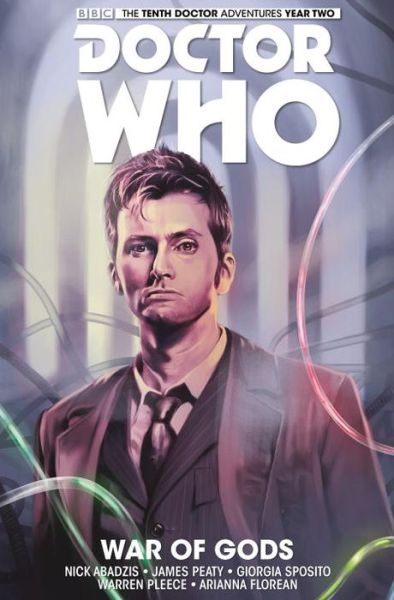 Cover for Nick Abadzis · Doctor Who: The Tenth Doctor Vol. 7: War of Gods (Taschenbuch) (2017)