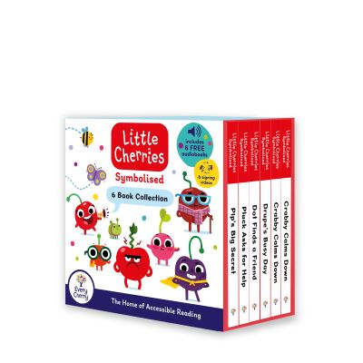 Cover for Every Cherry Publishing · The Symbolised Little Cherries: 6-Book Collection (Box Set 1) - Symbolised Little Cherries (Book) (2024)