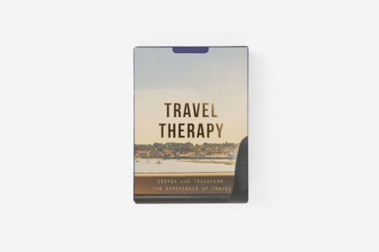 Cover for The School of Life · Travel Therapy: deepen and transform the experience of travel (Flashcards) (2023)