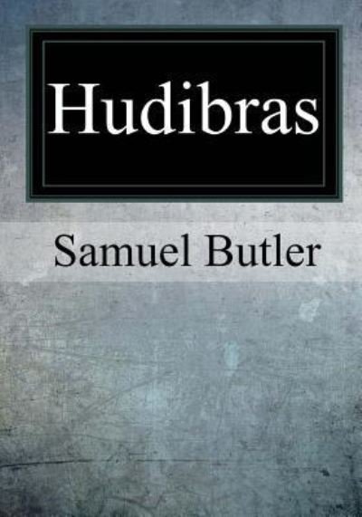 Cover for Samuel Butler · Hudibras (Paperback Book) (2017)