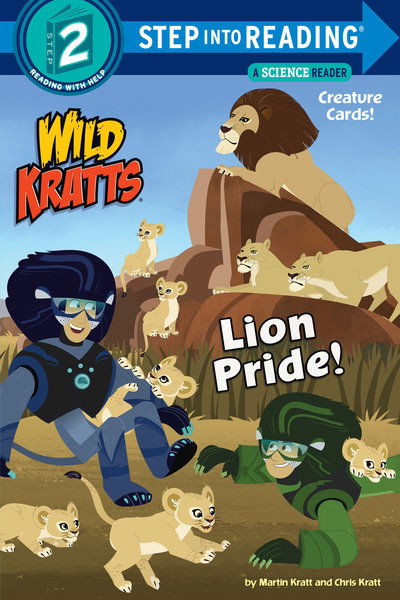 Lion Pride - Step into Reading - Martin Kratt - Kirjat - Random House USA Inc - 9781984847904 - tiistai 2. heinäkuuta 2019