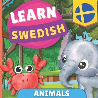 Cover for Goose and Books · Learn swedish - Animals: Picture book for bilingual kids - English / Swedish - with pronunciations (Paperback Bog) (2023)
