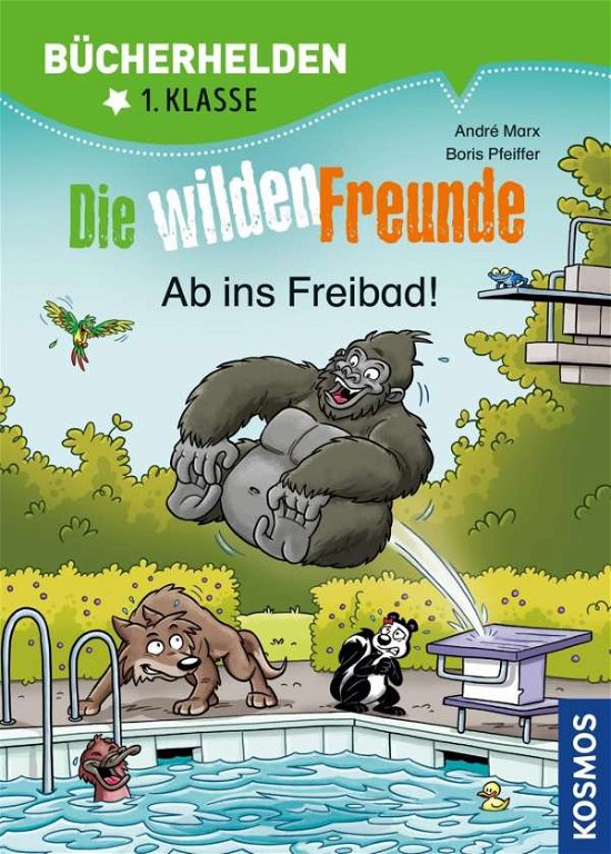 Die wilden Freunde,Ab ins Freibad - Marx - Bøger -  - 9783440165904 - 