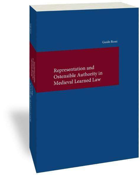 Cover for Rossi · Representation and Ostensible Aut (Bok) (2019)