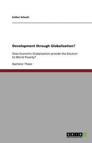 Cover for Schuch · Development through Globalizatio (Book) (2011)