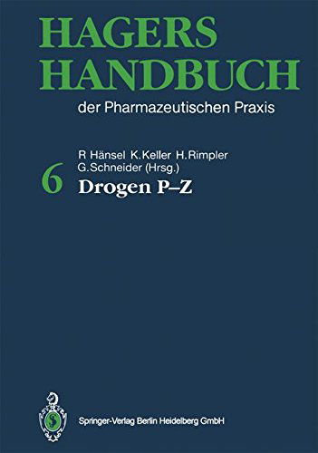 Cover for Greiner  S. · Hagers Handbuch der Pharmazeutischen Praxis: Drogen P-Z Folgeband 2 (Paperback Book) [German, 5. Aufl. 1994. Softcover Reprint of the Original 5th Ed. edition] (2012)