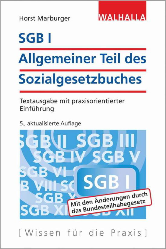 Cover for Marburger · SGB I - Allgemeiner Teil des (Book)