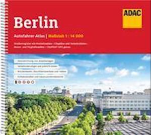 ADAC Autofahreratlas Berlin 1:14.000 -  - Książki - MAIRDUMONT - 9783826422904 - 3 stycznia 2023