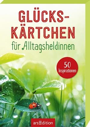Cover for Glückskärtchen für Alltagsheldinnen (Book) (2023)