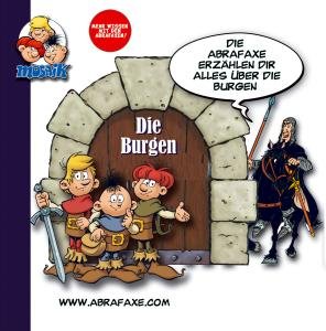 Cover for Die Abrafaxe · Die Burgen (CD) (2007)