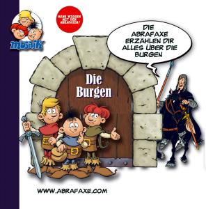 Cover for Die Abrafaxe · Die Burgen (CD) (2007)