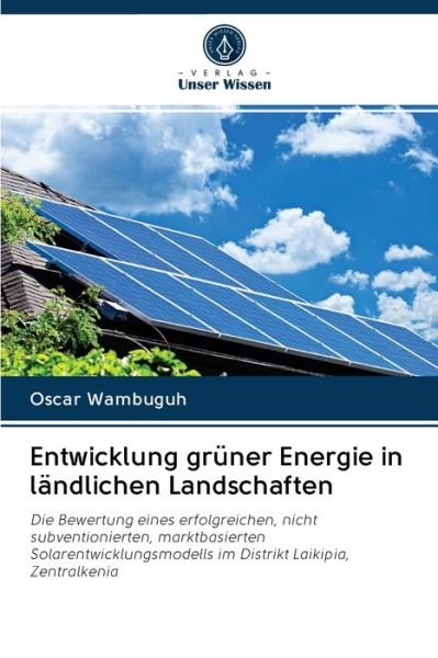 Cover for Wambuguh · Entwicklung grüner Energie in (Buch) (2020)