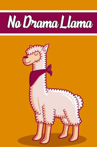 Cover for Llama Notebook Personalized Notebooks · No Drama Llama (Paperback Bog) (2020)