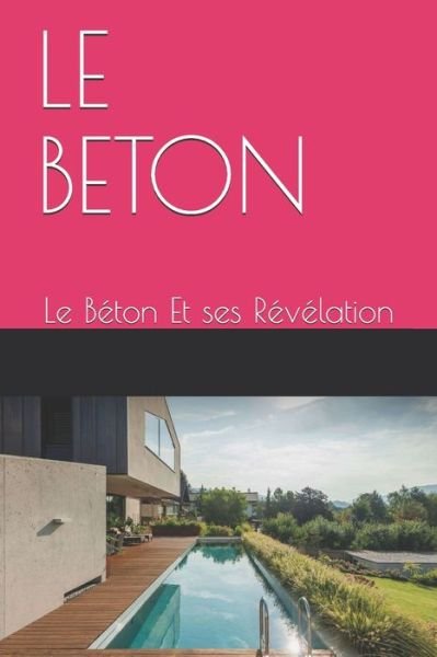 Cover for Civil Archi Beton Concr · Beton (Paperback Book) (2020)