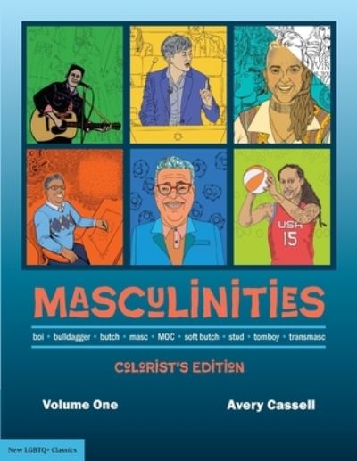 Cover for Avery Cassell · Masculinities (Book) (2023)