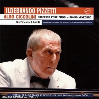 Cover for I. Pizzetti · Concerto Pour Piano (CD) (2012)