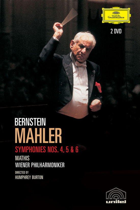 Cover for Leonard Bernstein · Mahler: Symp. N. 4, 5 &amp; 6 (DVD) (2005)