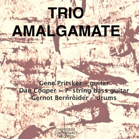 Pritsker / Trio Amalgamate - Trio Amalgamate - Pritsker / Trio Amalgamate - Musique - Composers Concordance/Naxos - 0045635364905 - 2023