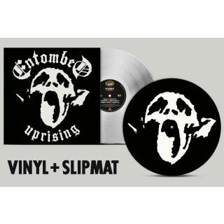 Cover for Entombed · Uprising (LP) [Limited Clear Vinyl + Slipmat edition] (2023)