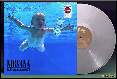 Cover for Nirvana · Nevermind (LP) [Limited Silver edition] (2023)