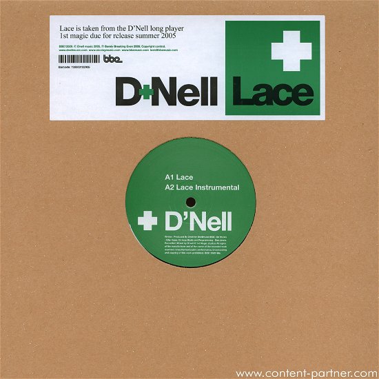 Lace - D'nell - Music - BBE - 0730003102905 - July 11, 2005