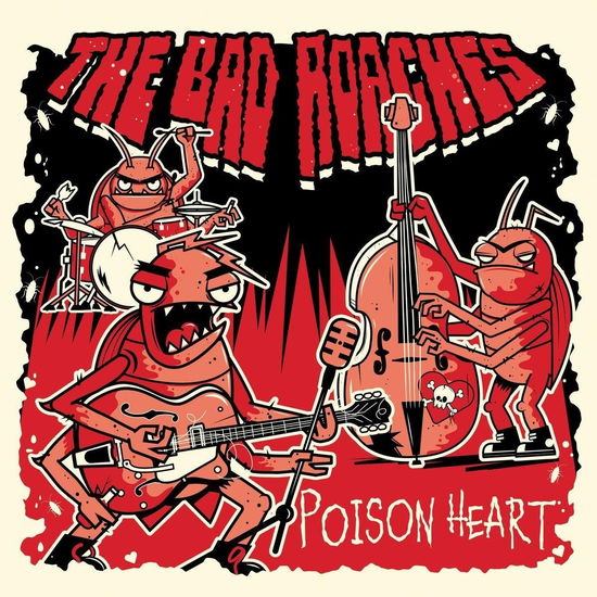 Cover for The Bad Roaches · Poison Heart (CD) (2024)