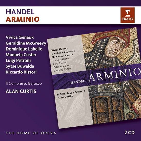 Cover for Curtis Alan · Handel: Arminio (CD) (2017)