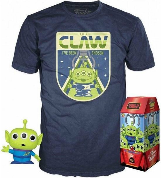 Cover for T-Shirt · TOY STORY - POP! &amp; Tee Set - The Claw (MERCH) [size M] (2020)