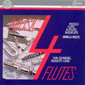 Music for 4 Flutes - Irmela Nolte - Musik - THOR - 4003913121905 - 1. Oktober 1993