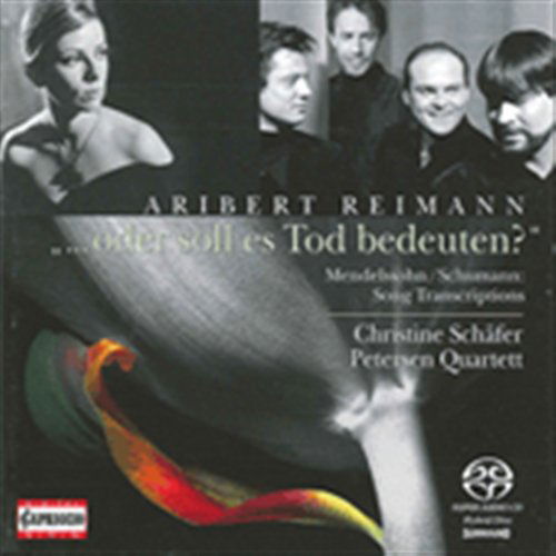 Reimannsong Transcriptions - Schaferpetersen Quartet - Muziek - CAPRICCIO - 4006408710905 - 3 januari 2012