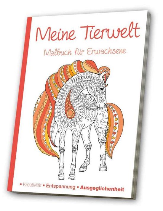 Cover for Malbuch Für Erwachsene · Malbuch für Erwachsene - Meine Tierwelt (Buch)