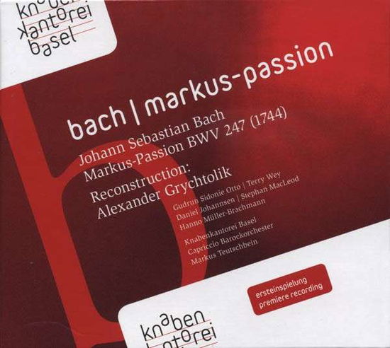 Markus-passion Bwv 247 - (Classical Compilations) - Música - NAXOS JAPAN K.K. - 4037408060905 - 22 de abril de 2015