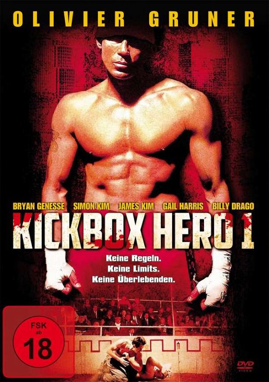 Cover for Gruner / Genesse / Kim / Kin / Harris / Drago · Kickbox Hero 1 (DVD) (2018)