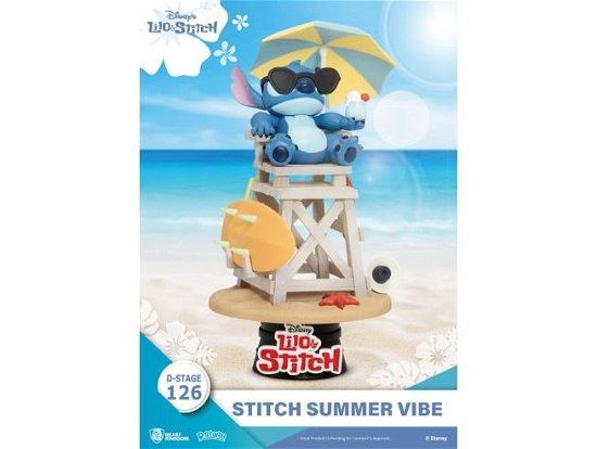 Lilo & Stitch Ds-126 Stitch Summer V D-stage Stat - Beast Kingdom - Fanituote -  - 4711385245905 - keskiviikko 27. marraskuuta 2024
