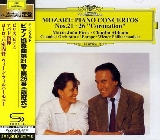 Cover for Maria Joao Pires · Mozart: Piano Concertos Nos.21 &amp; 26 (CD) (2011)